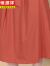 恒源祥（HYX）撤柜女欧版法式绑带V领真丝桑蚕丝五分袖连衣裙 杏 (少量现货) 2XL 【建议130-150斤】
