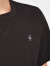 G-STAR RAW 夏季男士时尚休闲Premium圆领短袖t恤上衣D17316 dk black XL
