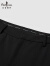 比音勒芬（Biemlfdlkk）【高性能塑性易打理面料】秋季男士运动休闲裤直筒裤长裤弹力挺括 07黑色 31/L