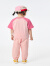 巴拉巴拉童装儿童套装男童短袖衣服2024夏装新款女童休闲洋气印花 红色调00366 90cm