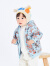 巴拉巴拉宝宝棉服男童棉衣棉袄婴儿衣服儿童外套两面穿时尚洋气潮 粉蓝80007 100cm