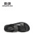 奥康（Aokang）官方男鞋 2023夏季新款简约百搭男士沙滩鞋舒适软底凉鞋男 黑色1233714002 39