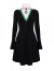 【时髦水手领】Marisfrolg/玛丝菲尔2022年春季新款黑色针织连衣裙收腰显瘦 黑色 155/80A