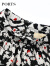 PORTS宝姿商场同款女装秋季新品长袖休闲衬衫LA9B028GPT006 黑色印花 10