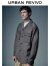 UR2024夏季新款男装多元都市宽松对称口袋单排扣夹克UMU140016 深灰 XS