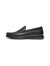 红蜻蜓男皮鞋夏季新款时尚休闲鞋羊皮打孔鞋一脚蹬男士皮鞋WTL23201 黑色 42
