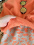 皮尔卡丹（pierre cardin）女童毛衣套装3~14岁穿女孩时髦洋气儿童春秋装针织衫半身裙两件套 桔红色 蝙蝠衫毛衣+包臀裙 130 适合身高110-120cm左右