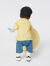 巴拉巴拉宝宝短袖套装男女童夏装2023款洋气童装萌趣 淡黄-米奇立体造型-30005 100cm
