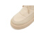 思加图冬季新款雪地靴短靴保暖加绒女靴X3061DD2 杏色（绒里） 35