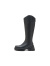 思加图冬季新款西部牛仔靴骑士靴长靴高筒靴女靴子J2853DG2 黑色（单里） 37