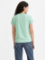 Levi's【商场同款】李维斯2024春夏女士短袖T恤17369-2051 绿色 S