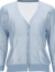【商场同款】ELLASSAY歌力思春夏新款 多色薄针织开衫女短款微透 薄雾蓝 S