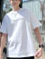BOKU ROOSTER情侣装夏季一男一女套装裙子白色2023新款韩版短袖T恤很仙的高腰 男T恤 M