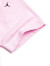 NIKE JORDAN 耐克AJ童装女童纯棉舒适短袖T恤2024夏季儿童针织上衣 樱花粉 150/68(M)