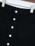 宿慕SUMU 小雨女装单排扣牛仔短裙裤2024夏季新款韩版三分短裤HL35321 黑色 26（推荐90-100斤）