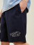 杰克·琼斯直筒休闲短裤E39藏蓝175/80A(M)