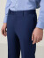 威可多（VICUTU）西裤男商务休闲百搭舒适纯羊毛修身轻正装西裤VRS99321898T 蓝色 170/78A