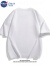 NASA GISS短袖T恤男士夏季2024新款山东即墨美式高街情侣圆领宽松大码上衣 白色 S