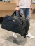 拉杆包旅行包女手提包旅游包男登机箱大容量手拖包行李包袋拉杆袋 红色升级加厚耐磨款 中