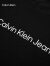 Calvin Klein  Jeans夏季男女情侣中性年轻多色印花透气修身短袖T恤J320931 BEH-太空黑 XL （推荐160-175斤）