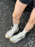诗歌兰诗歌兰女鞋2024年新款小众设计老爹鞋复古银色网面透气运动鞋 金色 36 脚瘦请拍小一码