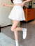 欧贝汐芭蕾风白色蕾丝半身裙女2024夏季蛋糕裙短裙a字小个子蓬蓬裙 白色 S
