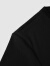 海澜之家（HLA）短袖t恤男装23夏季情侣装新款新款酷迷兔联名圆领宽松上衣服T恤男 黑色2J 180/XL建议76-82kg