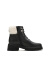 真美诗（Joy&peace）女靴冬季马丁靴新款商场同款圆头YQB41DD2 黑色 36