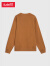 班尼路（Baleno）秋季男士卫衣锁链字母印花套头衫时尚潮流圆领上衣 023N XL