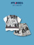 FNJ KIDS童装男童套装2024夏季帅气中小童短袖T恤薄款儿童两件套衣服 浅灰色 110cm(建议身高100-110cm)