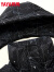 鸭鸭（YAYA）羽绒服男短款冬季新款连帽男士休闲保暖加厚户外防寒外套Y 白色等高线YE2B704082D 170/M
