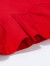 迪士尼童装女童连衣裙活力夏日黛丝系列短袖连衣裙纯棉 大红 7岁/身高140cm