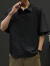 吉普（JEEP）大码短袖衬衫男夏季冰丝薄款半袖衬衣高级感男士宽松胖子加肥加大 白色条纹冰丝衬衫(CS21611) XL