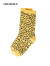 Converse 匡威儿童男女童长袜2双装新款儿童潮流图案袜子套装 香蕉黄 5/7(18-20cm)