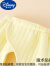 迪士尼（Disney）新生儿保暖内衣秋冬分体52码纯棉衣服0初生3月婴儿夹棉套装和尚服 黄-儿童节礼物 66码(3-5个月)-儿童节礼物