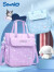 凯蒂猫补习袋大容量儿童书包小学生书袋三丽鸥女孩美术袋培训补习包 玉桂狗蓝色-补习袋