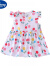 迪士尼（Disney）婴儿夏装女宝宝棉绸小裙子吊带背心裙女童人造棉连衣裙儿童公主裙 红色桔子 80#【2-6个月】