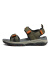 斯凯奇（Skechers）新款男鞋户外沙滩凉鞋魔术贴绑带溯溪鞋运动休闲鞋205112 橄榄绿/OLV 39.5