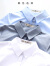 伊娅莎职业衬衫女夏季薄款短袖气质修身白领棉质衬衣商务正装上班工作服 蓝色短袖衬衫单件 M(适合90~98斤)
