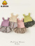 G.DUCKKIDS小黄鸭品牌女童套装夏款女童装时髦套装洋气夏装2024新款儿童aRN 粉色+蔷薇粉 80cm(80cm)