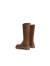 森达（SENDA）时尚骑士靴女冬季新款潮流厚底显瘦休闲高筒靴ZTD34DG3 棕色 37