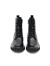 思加图冬季新款英伦风马丁靴短靴保暖时装靴黑色女靴EGB18DD3 机能黑（单里） 39