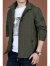 吉普（JEEP）品牌男士外套春秋冬季休闲加绒夹克上衣青中老年男装大码标准型工 军绿 XL