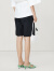 Marisfrolg【意大利进口面料】玛丝菲尔2023年夏季新款时尚简约五分休闲裤女 黑色 S