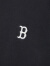 美职棒（MLB）官网 短袖男女同款小logo刺绣时尚圆领简约休闲T恤TSB11 波士顿队/炭灰色 XS 160/84A