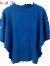 RLAS三宅褶皱大版显瘦短袖T恤女2023新款夏季气质独特设计感小众上衣 蓝色 均码
