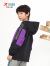 特步(XTEP)童装外套类中大童男童街舞少年系列简单拼色设计上衣 678125159011 玫瑰紫 120cm