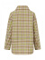 美特斯邦威西装领呢子大衣女冬季都市韩版潮流格子外套女 绿色组 155/S