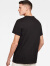 G-STAR RAW 夏季男士时尚休闲Premium圆领短袖t恤上衣D17316 dk black XL