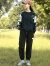 MZPLOI春秋季少女韩版女大童两件套初中生秋装休闲运动时尚套装女中学生 米色单件上衣 S